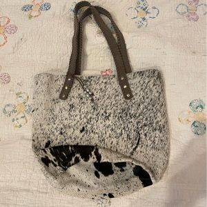 Cowhide bag beautiful